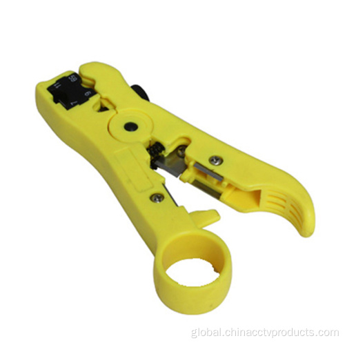  CCTV Installation Tool Crimpers Tool for Cut CAT6 RG59/6/11/7 coaxial cable Factory